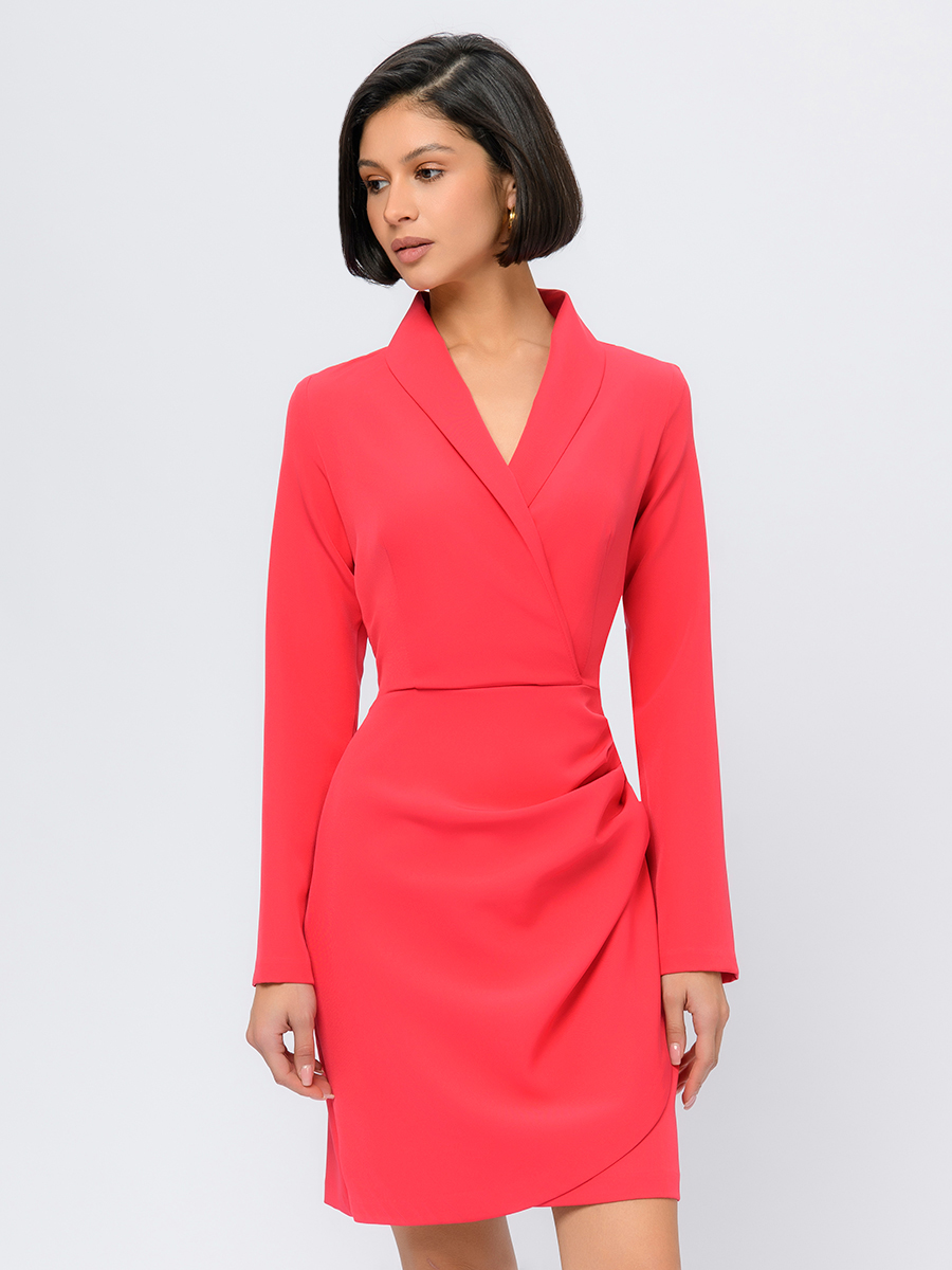 

Платье женское 1001dress 0102989CM красное 46 RU, Красный, 0102989CM