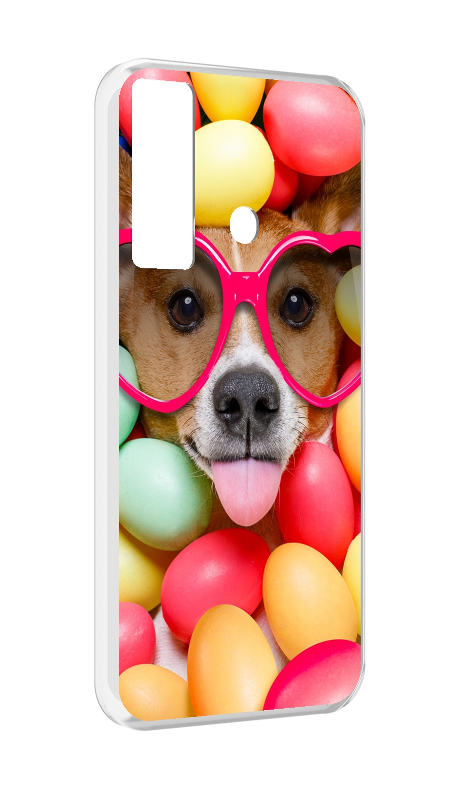 

Чехол MyPads Собака-в-яйцах для Tecno Camon 17, Прозрачный, Tocco
