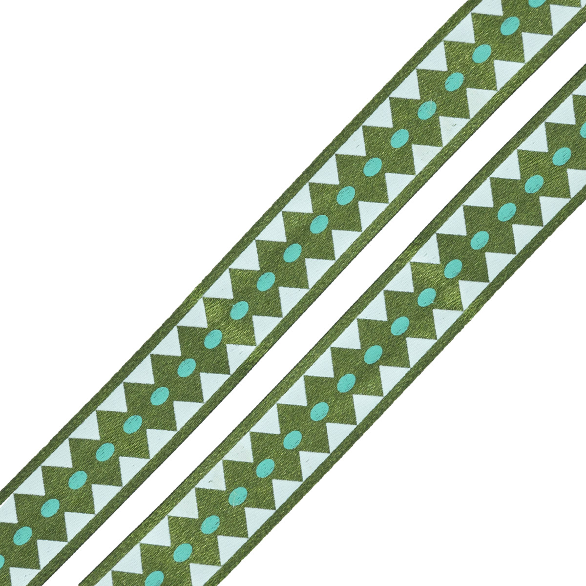 

Лента атласная 'Ромбы', 15мм*3м (зеленый) АЙРИС7710559_00003, 7710559