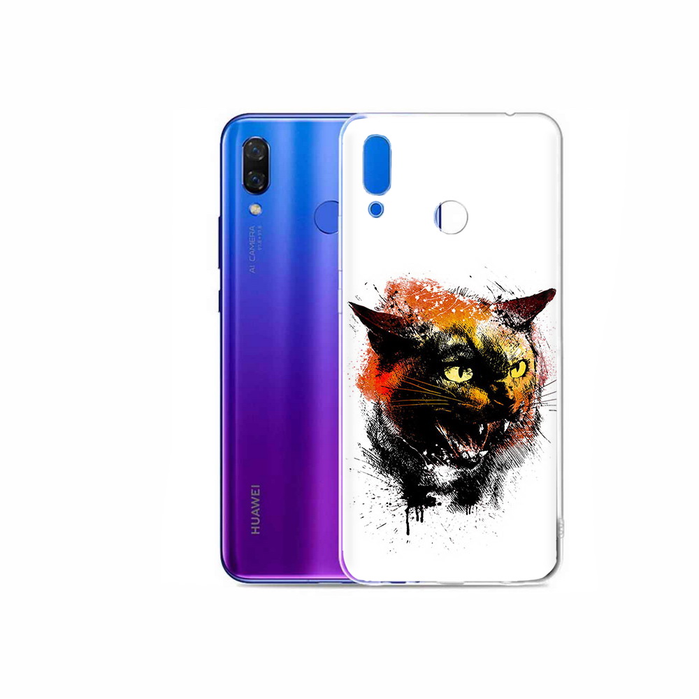 

Чехол MyPads Tocco для Honor Play сиамский кот, Прозрачный, Tocco