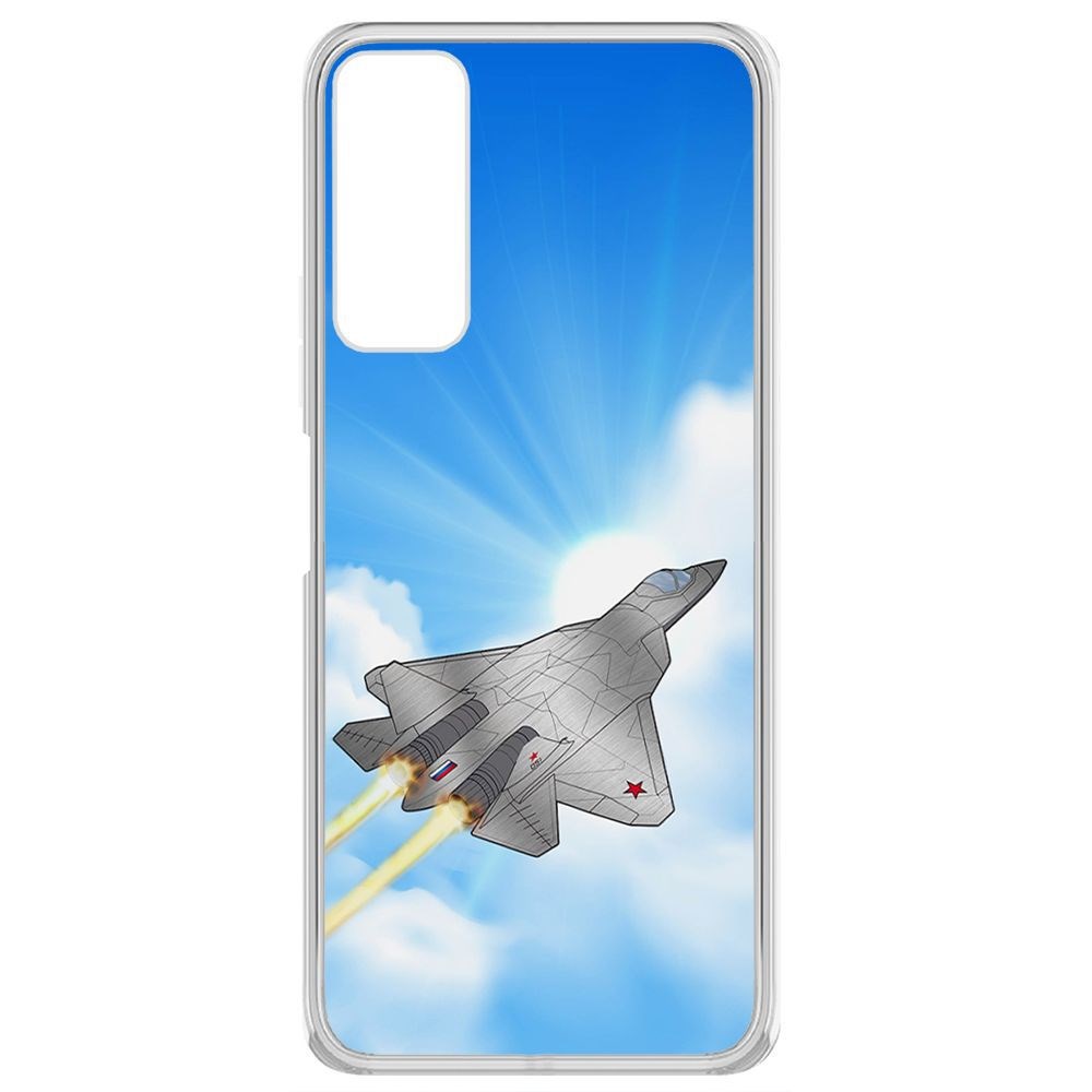 

Чехол-накладка Krutoff Clear Case СУ-57 для Tecno Camon 17P