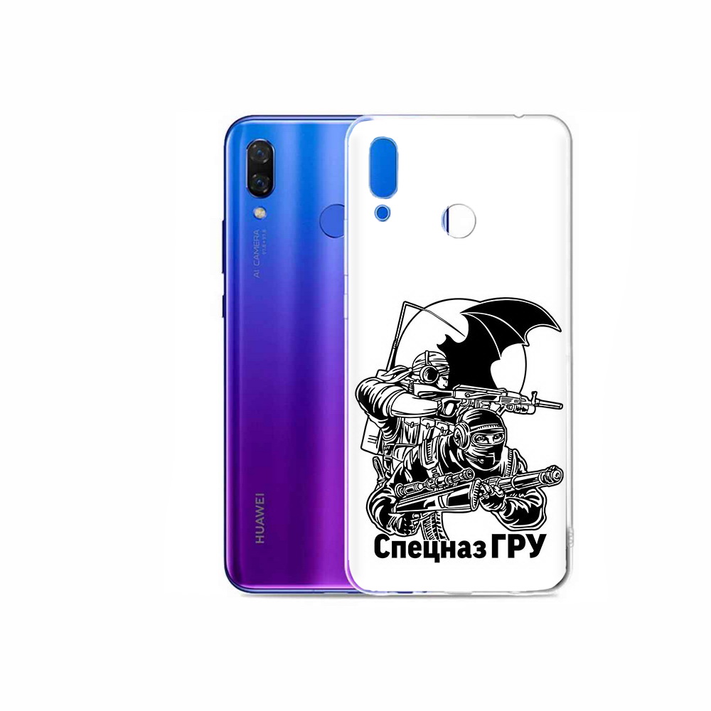 

Чехол MyPads Tocco для Honor Play спецназ гру, Прозрачный, Tocco