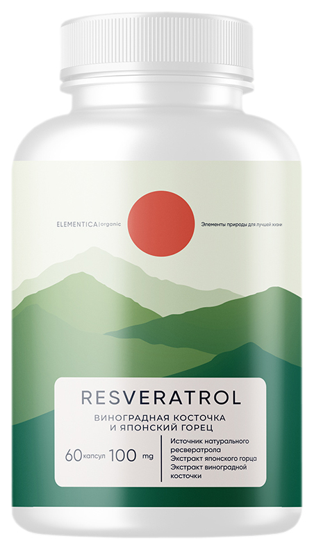 Resveratrol Elementica капсулы 60 шт.