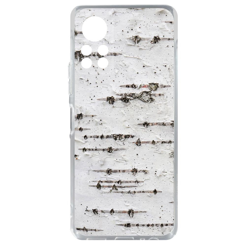 

Чехол-накладка Krutoff Clear Case Березка для Infinix Hot 11S NFC, Прозрачный