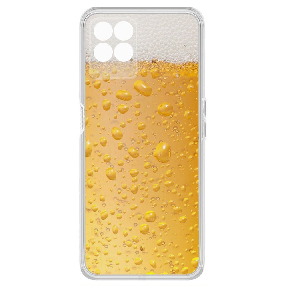 

Чехол-накладка Krutoff Clear Case Пенное для Realme 8i