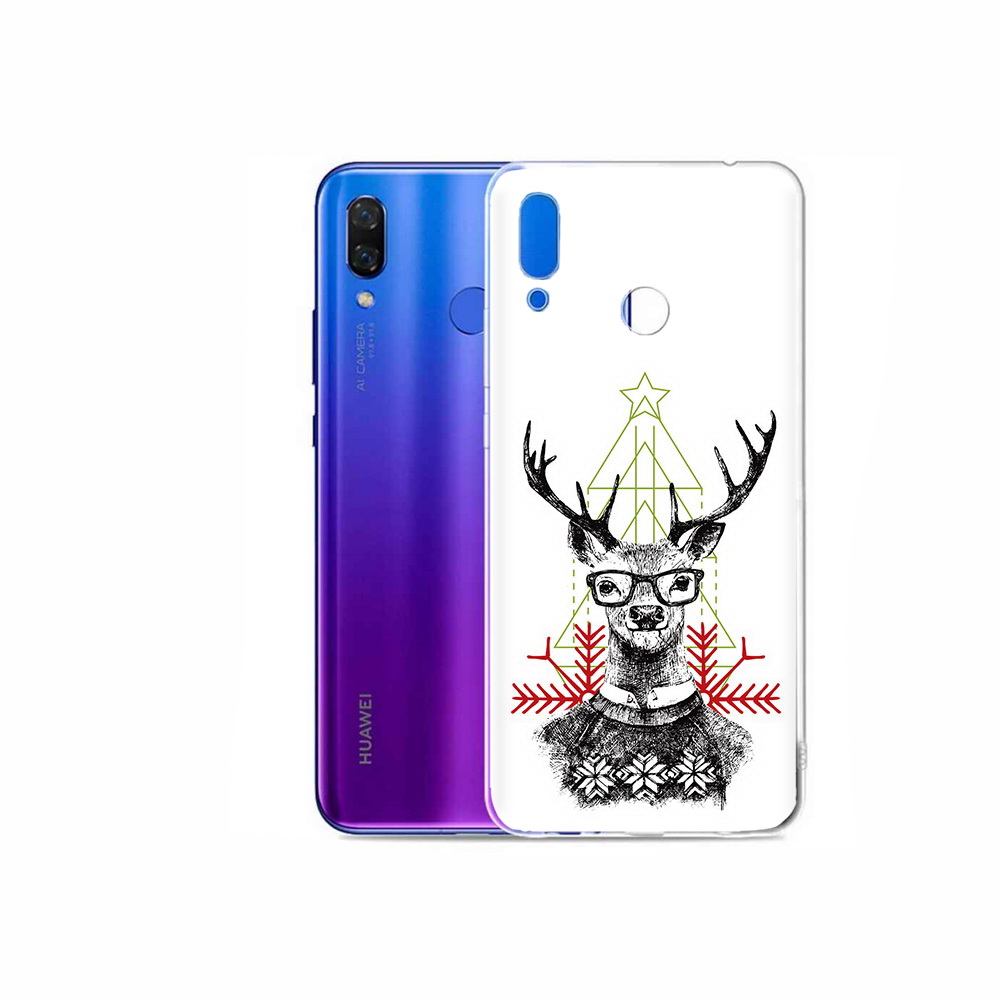 

Чехол MyPads Tocco для Honor Play умный олень, Прозрачный, Tocco