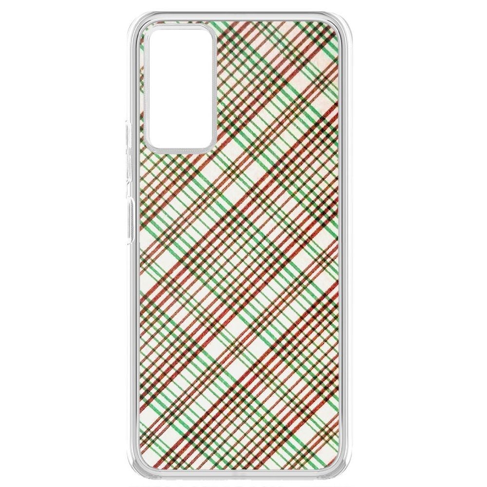 

Чехол-накладка Krutoff Clear Case Рубашка карты для Tecno Pova 2, Прозрачный