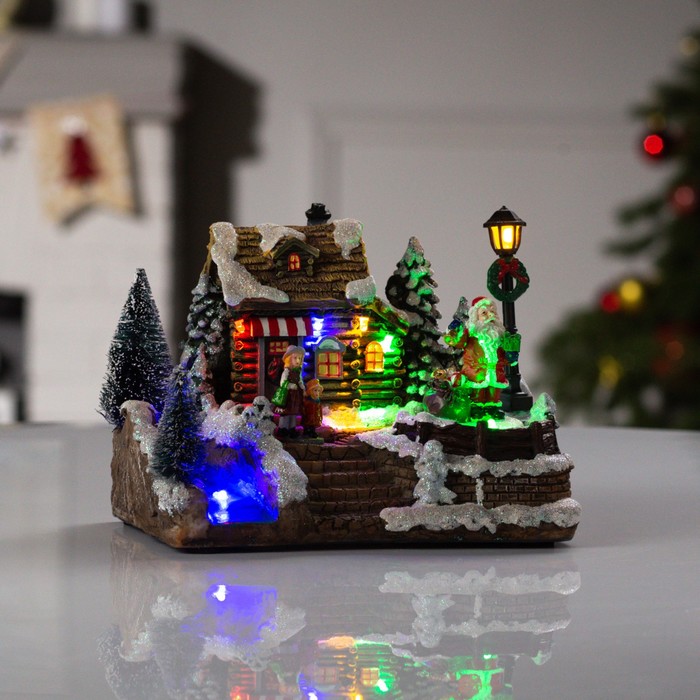 

Светодиодная фигура «Рождественские колядки» 19 × 15 × 13 см, USB, свечение мульти
