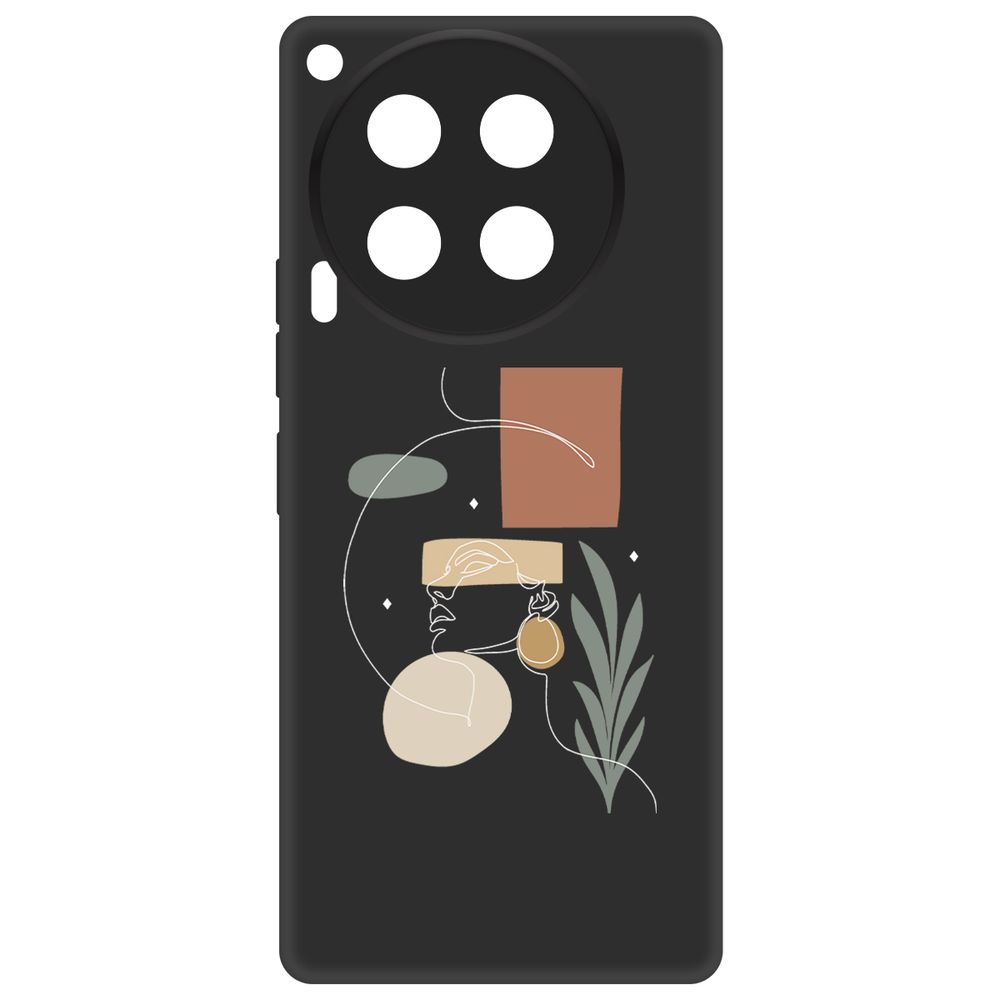 

Чехол-накладка Krutoff Soft Case Элегантность для TECNO Camon 30 черный