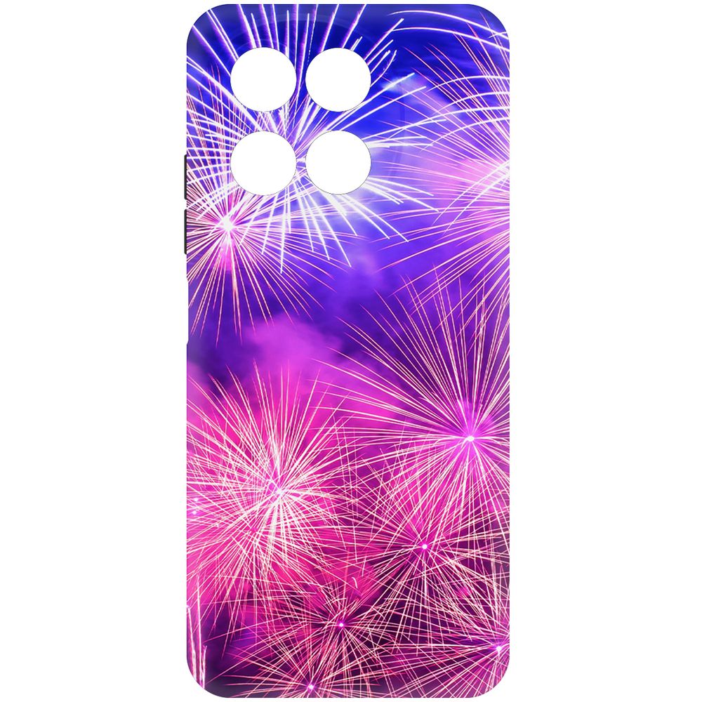 

Чехол-накладка Krutoff Soft Case Салют для TECNO Spark 30 5G черный