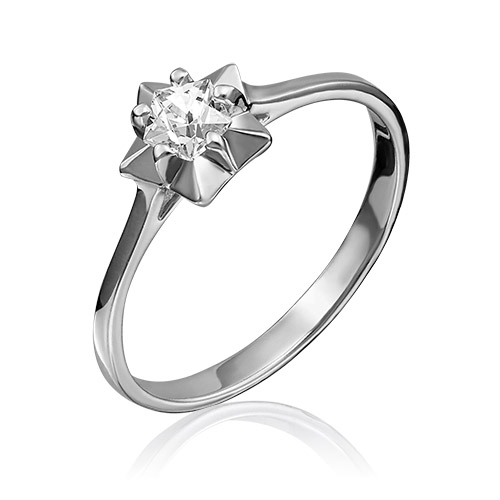 

Кольцо помолвочное из белого золота р. , PLATINA jewelry 01-4797-00-501-1120-38, фианит, 01-4797-00-501-1120-38