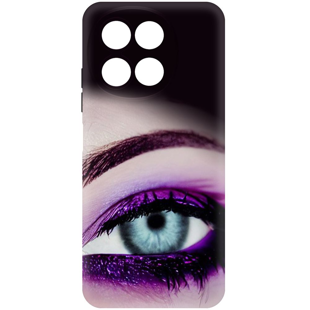 

Чехол-накладка Krutoff Soft Case Взгляд для TECNO Spark 30 5G черный