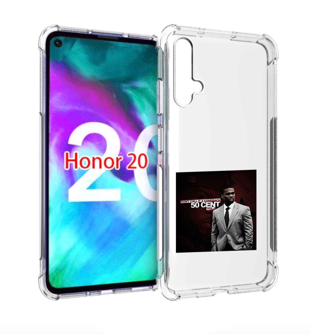 

Чехол бампер MyPads 50 Cent - Dont Call It A Comeback Vol для Hu, Прозрачный, Tocco
