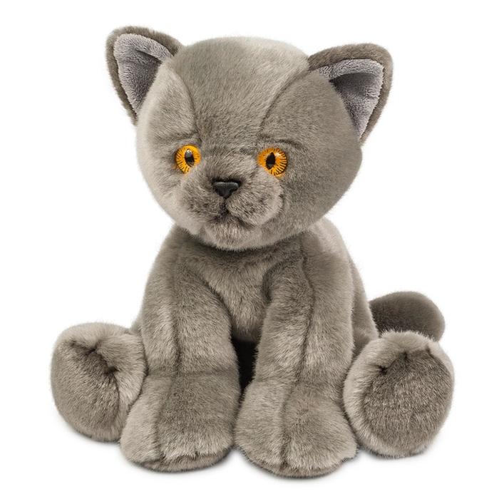 

Мягкая игрушка «Котик серый», 30 см