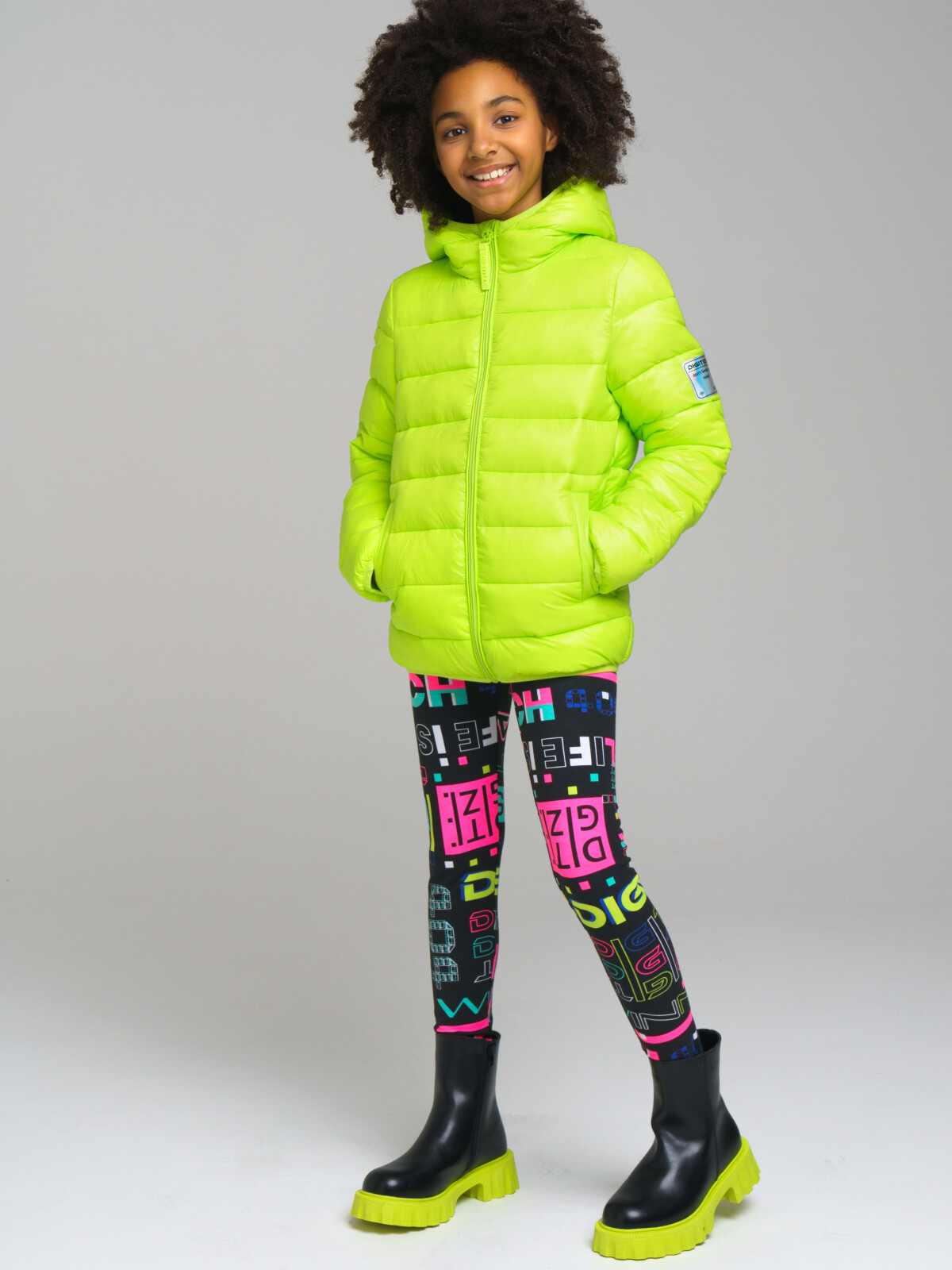 

Куртка детская PlayToday 12321010, зеленый, 164, 12321010