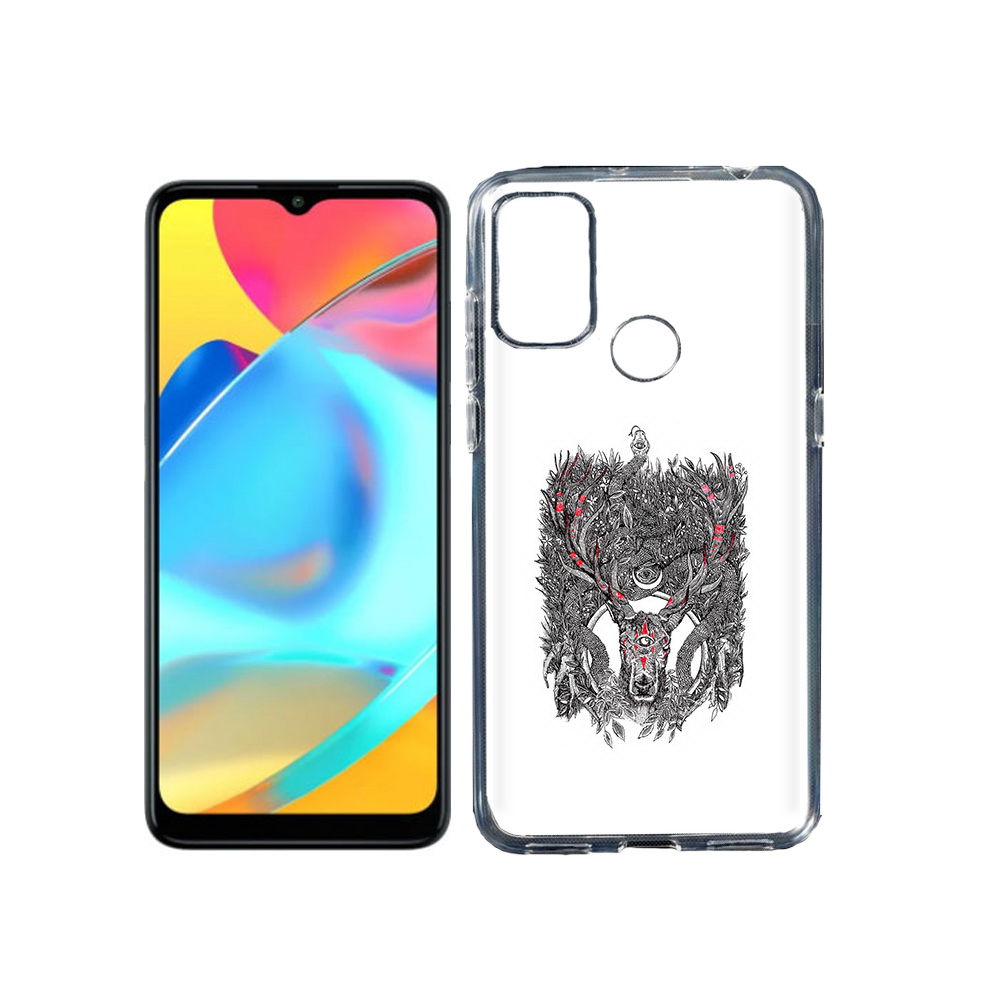 

Чехол MyPads Tocco для Alcatel 3L 6056H (2021) Дизайнерские_676 (PT160724.669.67), Прозрачный, Tocco