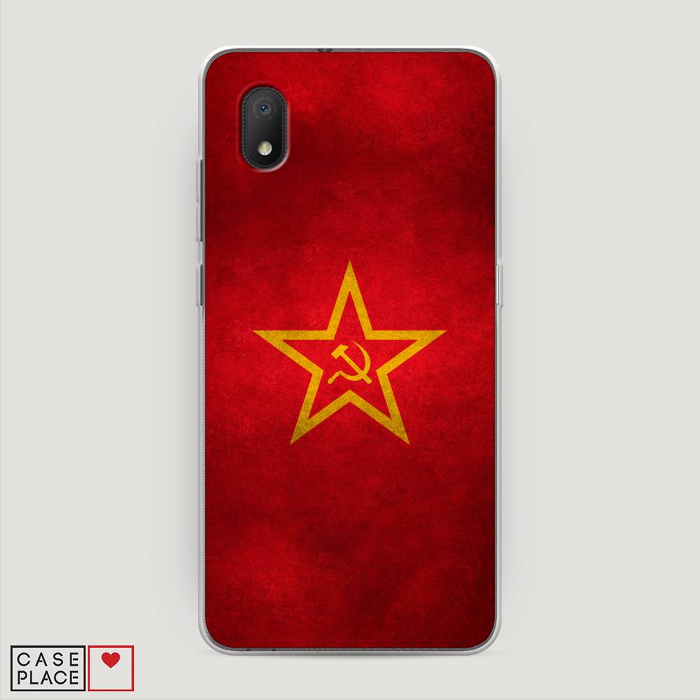 

Чехол Awog на Alcatel 1A (2020) 5002F / Алкатель 1A (2020) 5002F "Красное знамя", 171050-10