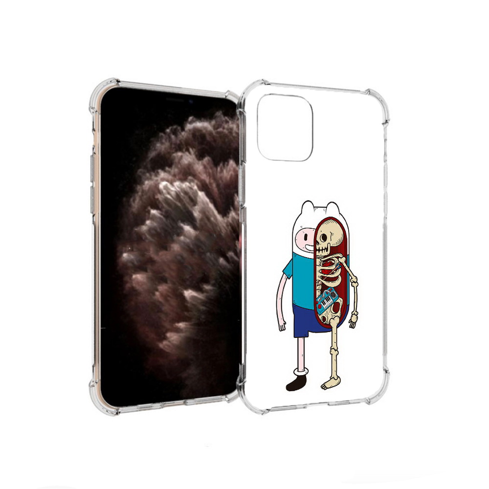 

Чехол MyPads Tocco для Apple iPhone 11 Pro Финн скелет, Прозрачный, Tocco