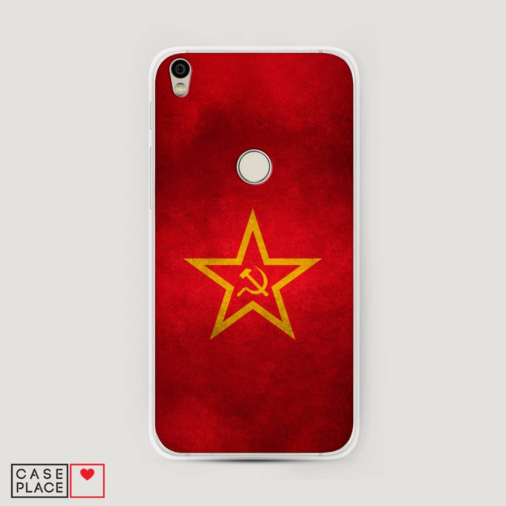 

Чехол Awog на Alcatel Shine Lite / Алкатель Shine Lite "Красное знамя", 170350-10