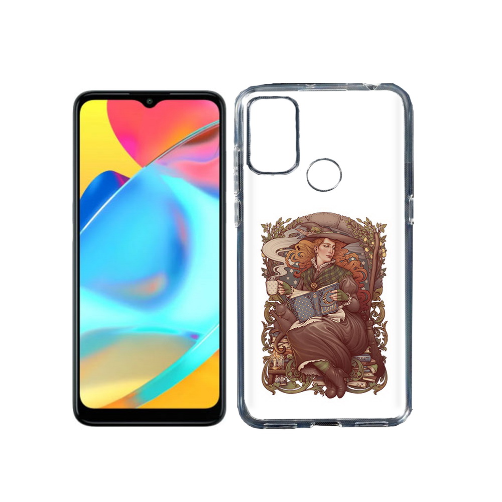 

Чехол MyPads Tocco для Alcatel 3L 6056H (2021) Женские_126 (PT160724.669.81), Прозрачный, Tocco