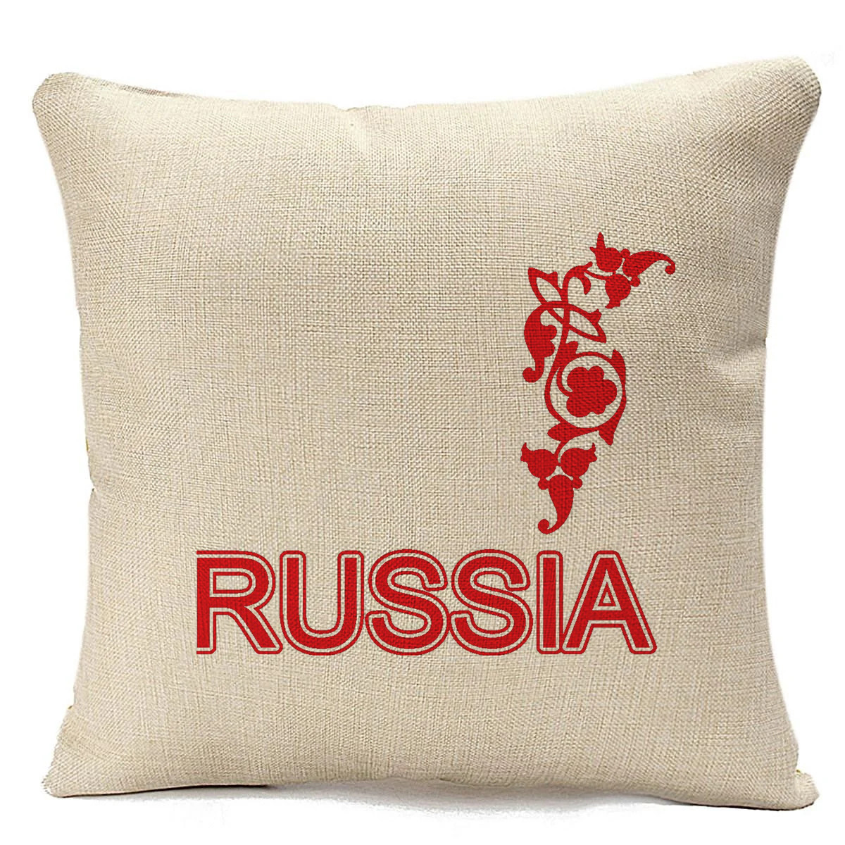 

Подушка бежевая CoolPodarok Russia, Бежевый
