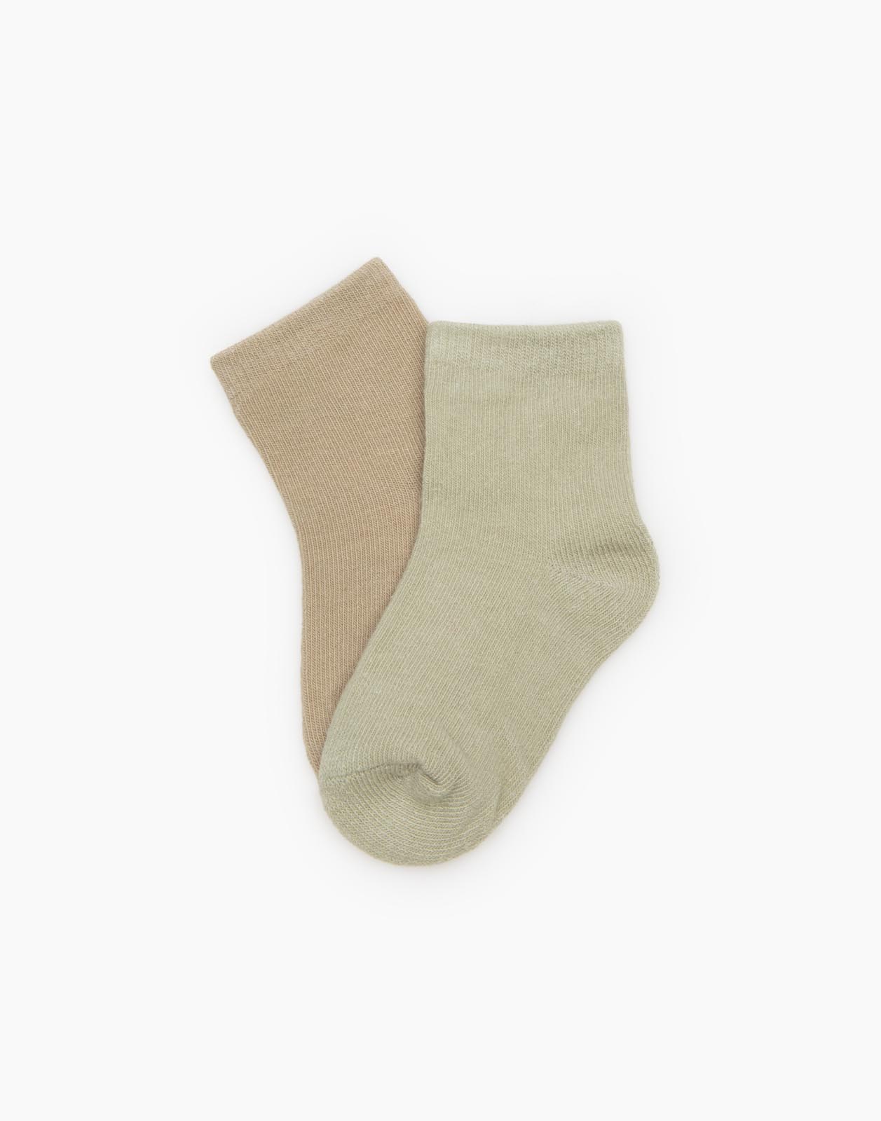 Базовые однотонные носки для мальчика 2 пары 4-6л