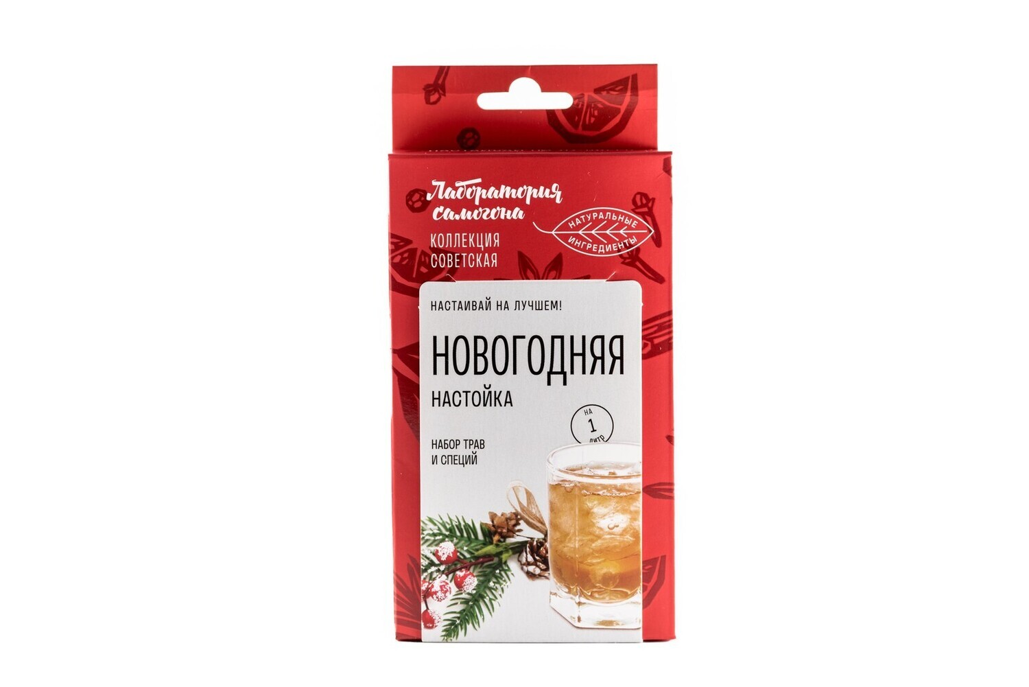 

Набор трав и специй Лаборатория самогона Новогодняя настойка 50 г