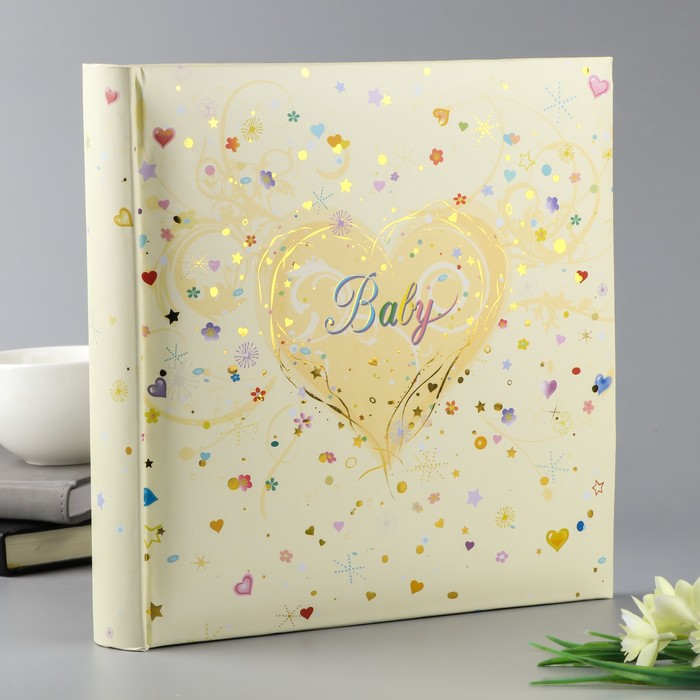 

Innova Фотоальбом 30 листов Innova Premium Baby Album 25х25 см МИКС