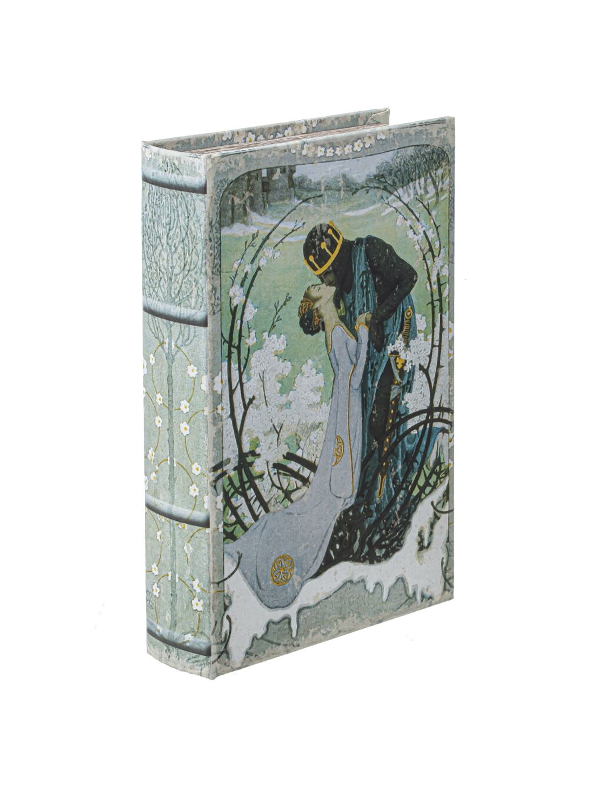 

Шкатулка-книга Remecoclub, деревянная, 16x5x24 см, Разноцветный