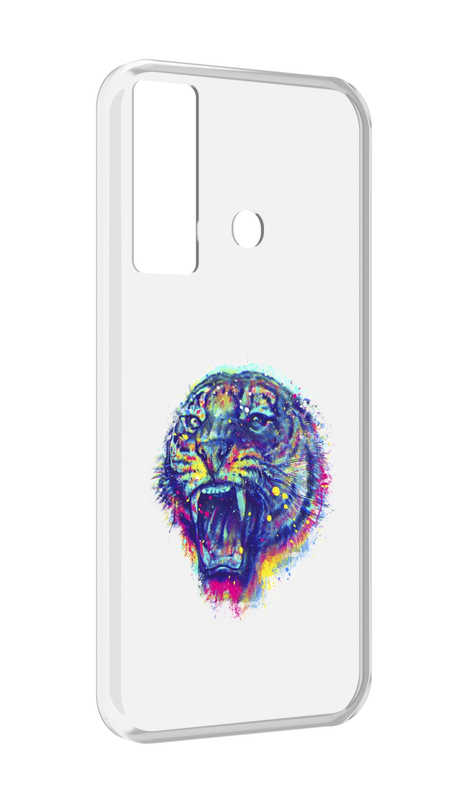 

Чехол MyPads Тигр 2 для Tecno Camon 17, Прозрачный, Tocco