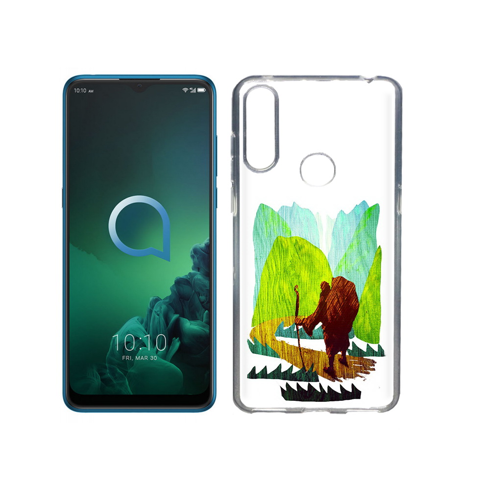 

Чехол MyPads Tocco для Alcatel 3X Лесная тропа (PT227136.670.106), Прозрачный, Tocco