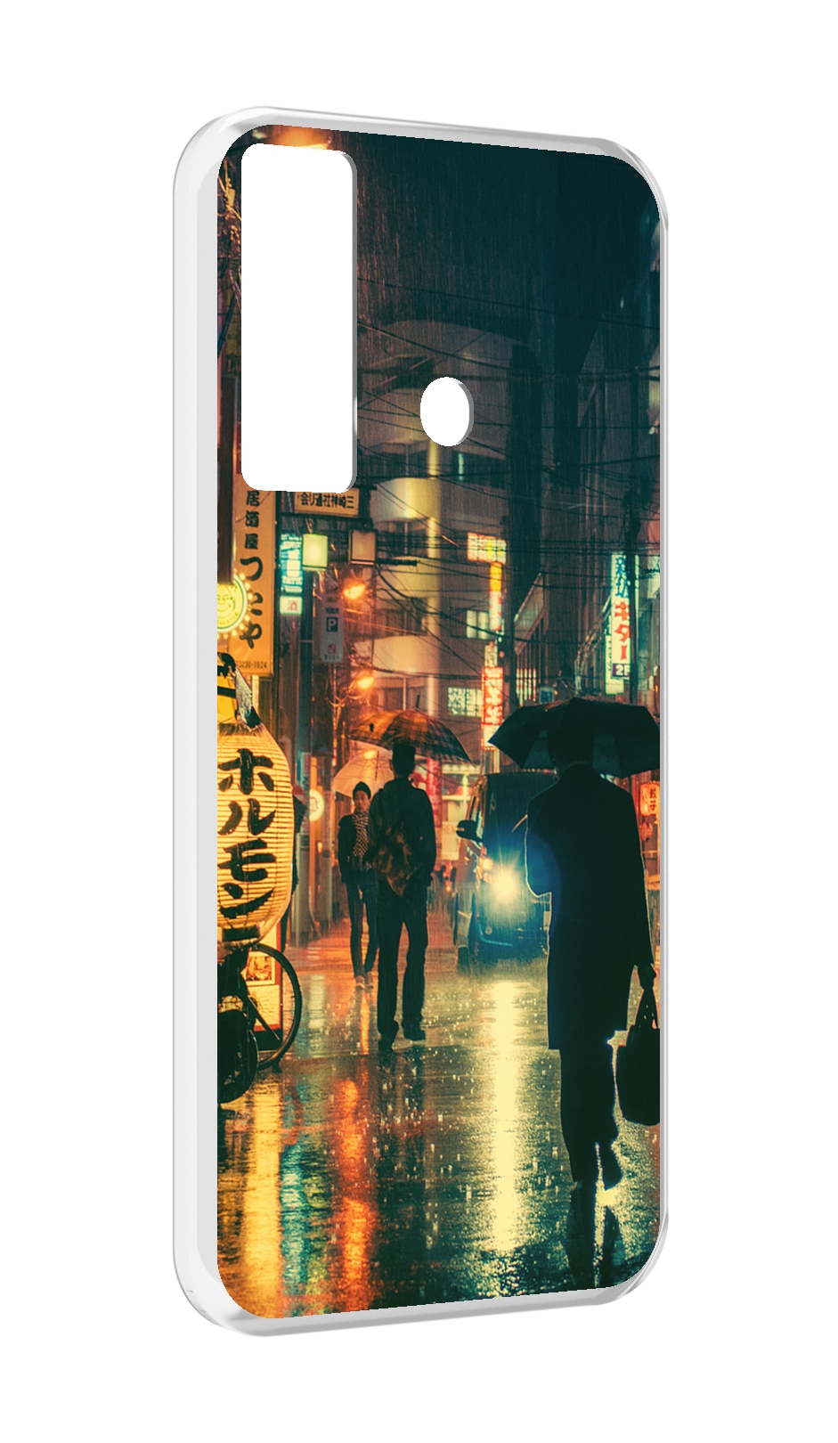 

Чехол MyPads Токио-сеул для Tecno Camon 17, Прозрачный, Tocco