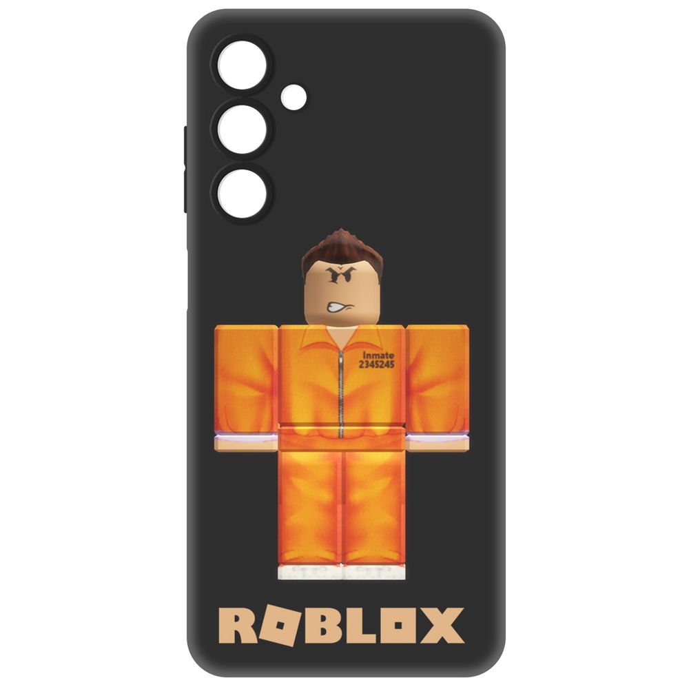 

Чехол-накладка Krutoff Soft Case Roblox-Заключенный для Samsung Galaxy A25 5G (A256), Черный