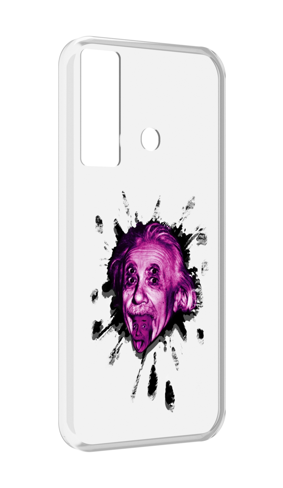 

Чехол MyPads Эйнштейн для Tecno Camon 17, Прозрачный, Tocco