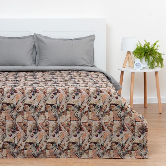 

Покрывало гобеленовое Этель «Иллюзия» 160x200 см, пл.300 г/м2, 30% хлопок,70%п/э