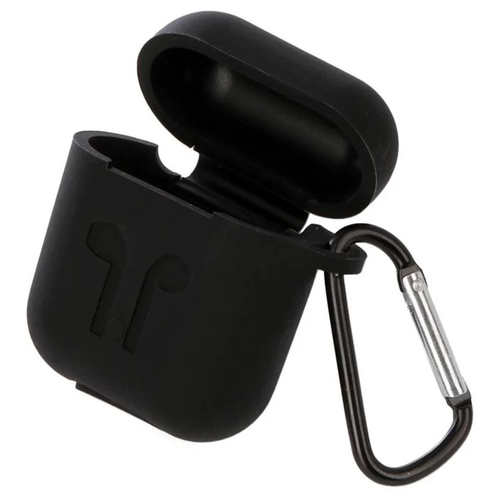 

Чехол Devia Naked Silicone Case Suit для AirPods, черный