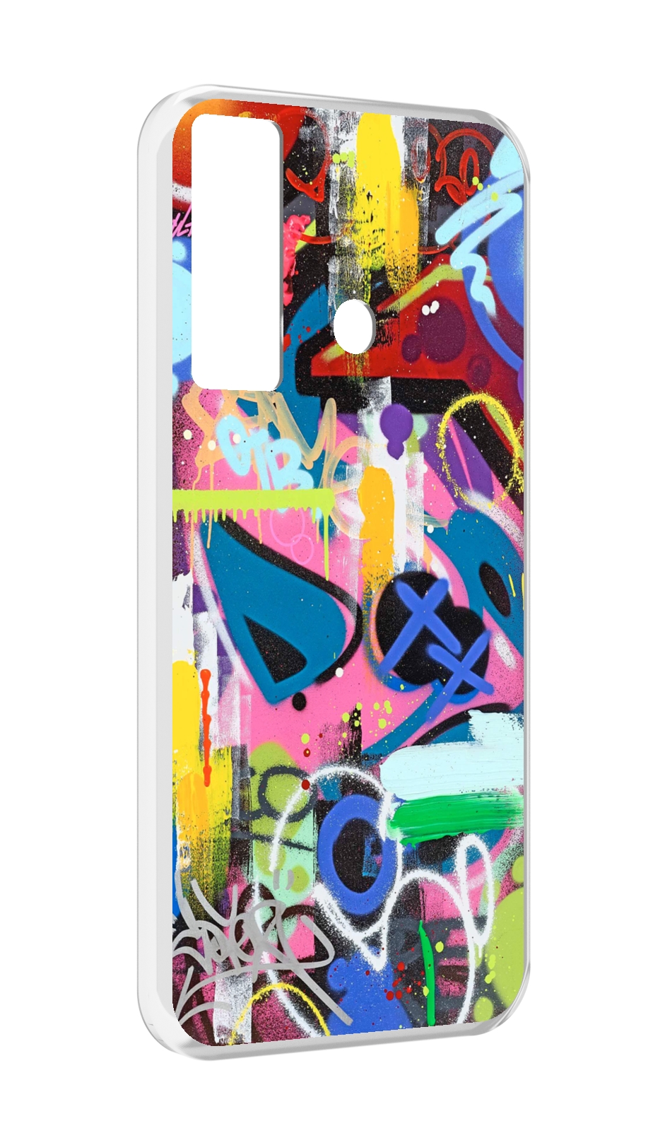 

Чехол MyPads абстракция-графити для Tecno Camon 17, Прозрачный, Tocco
