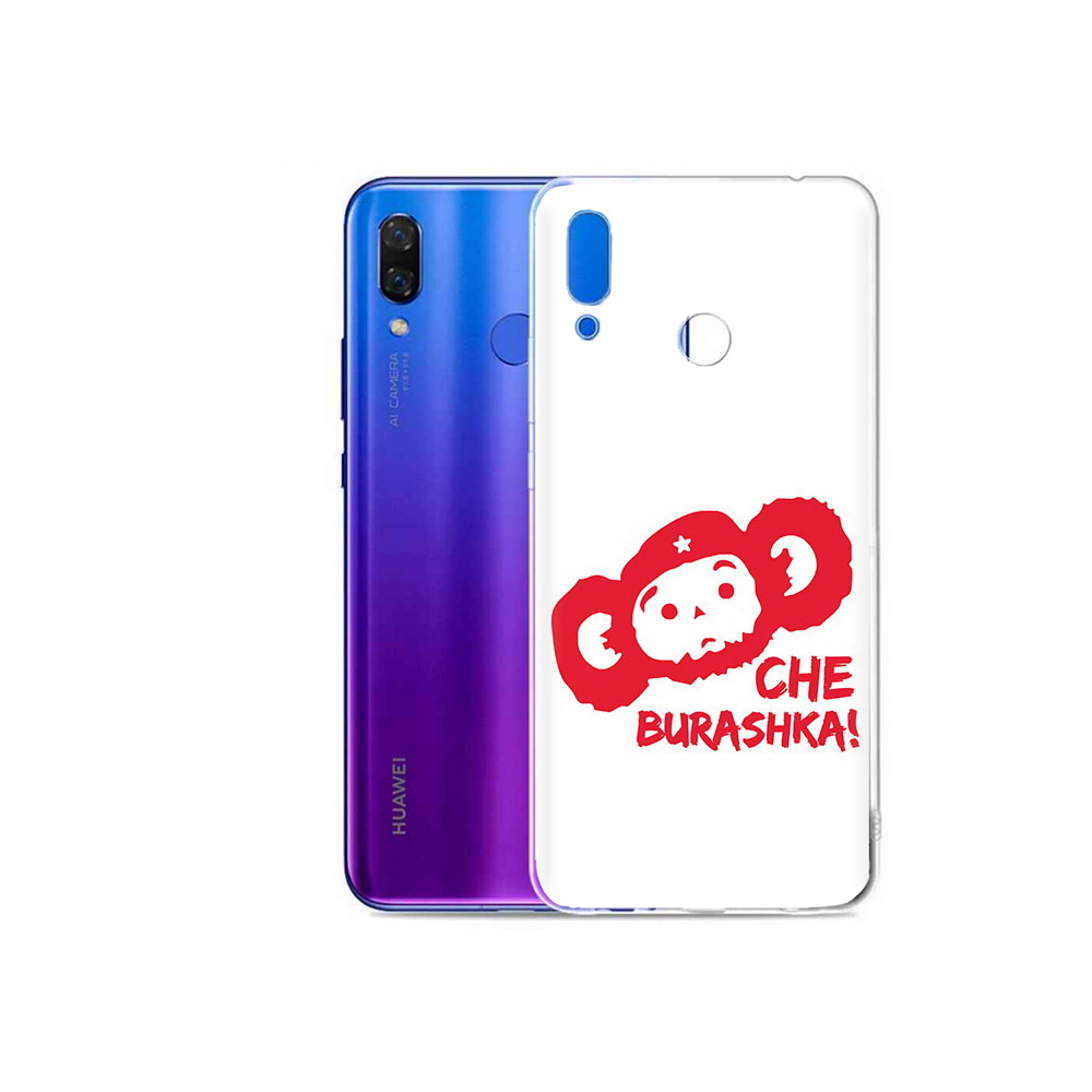 

Чехол MyPads Tocco для Honor Play чебурашка, Прозрачный, Tocco