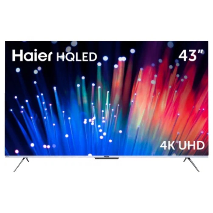 

Телевизор Haier , 43"(109 см), UHD 4K, Серый
