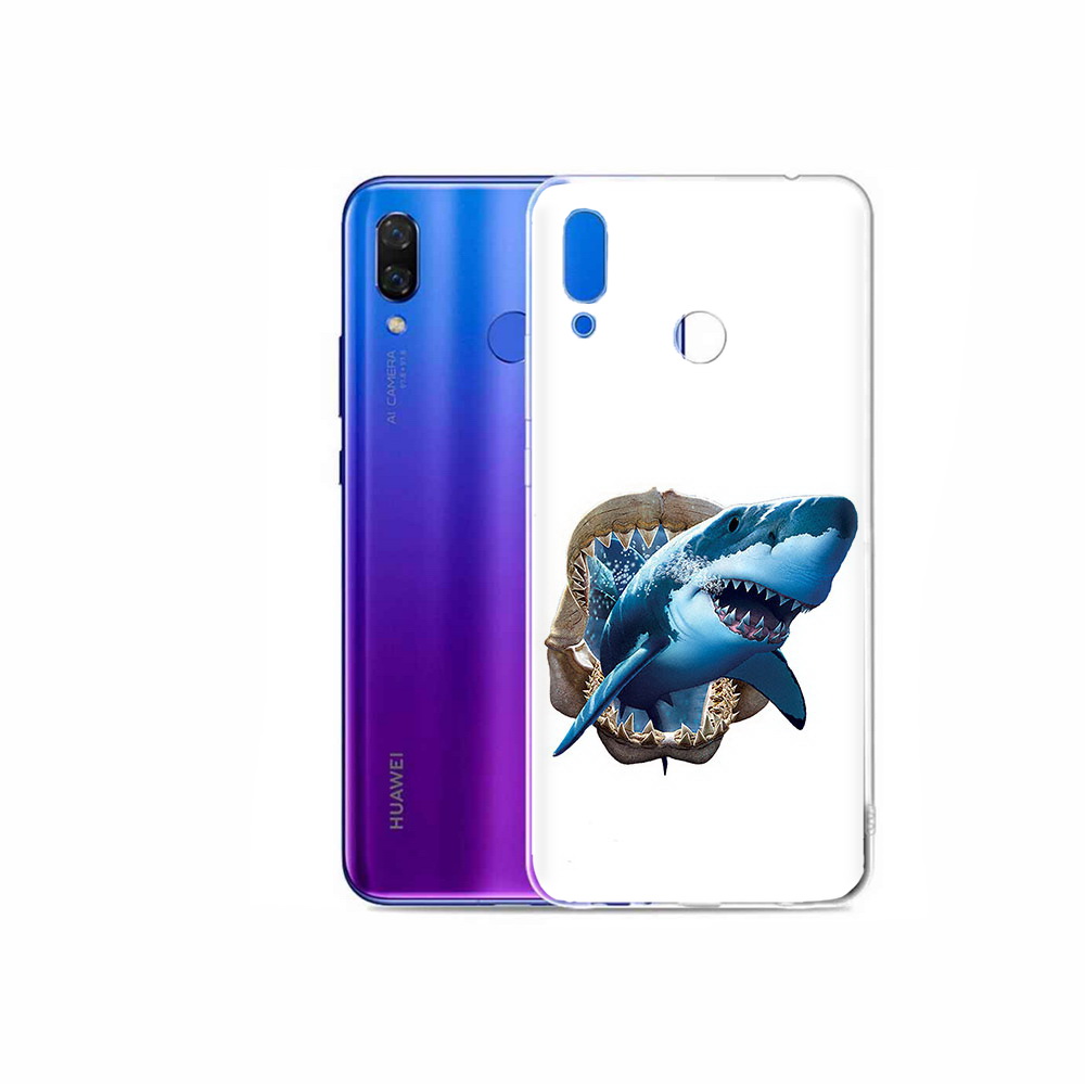 

Чехол MyPads Tocco для Honor Play челюсти, Прозрачный, Tocco