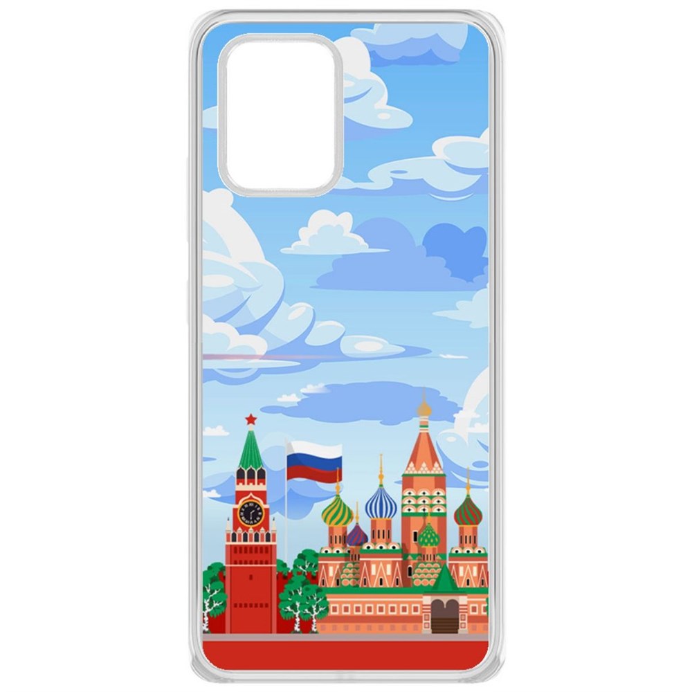 

Чехол-накладка Krutoff Clear Case Красная Площадь для Samsung Galaxy S10 Lite