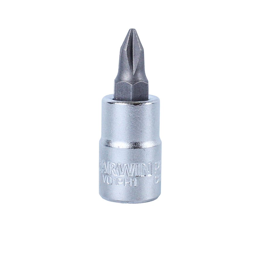 

Головка торцевая с вставкой 1/4" PH2 GARWIN PRO V01PH2, V01PH2