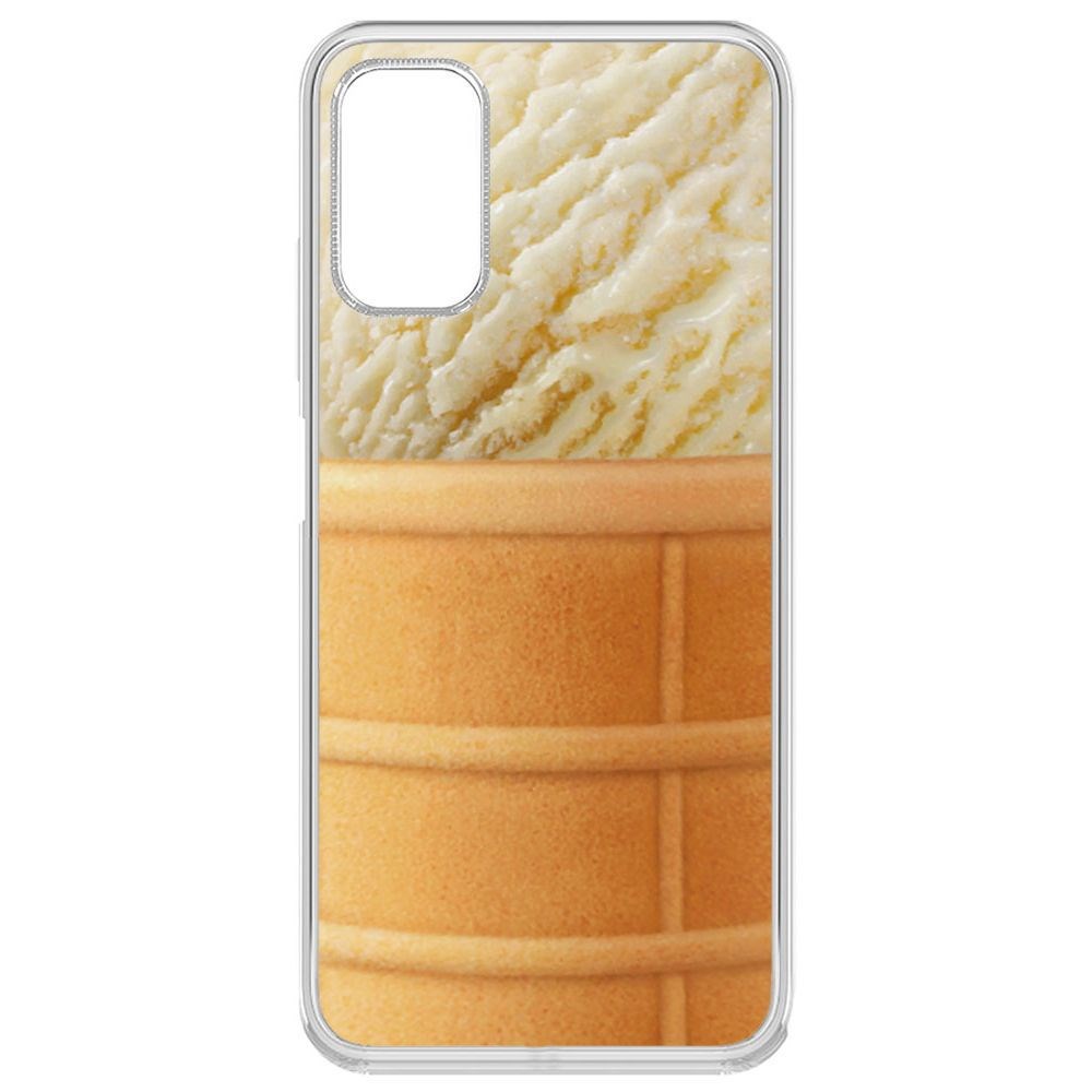 

Чехол-накладка Krutoff Clear Case Пломбир для Poco M3 Pro, Прозрачный