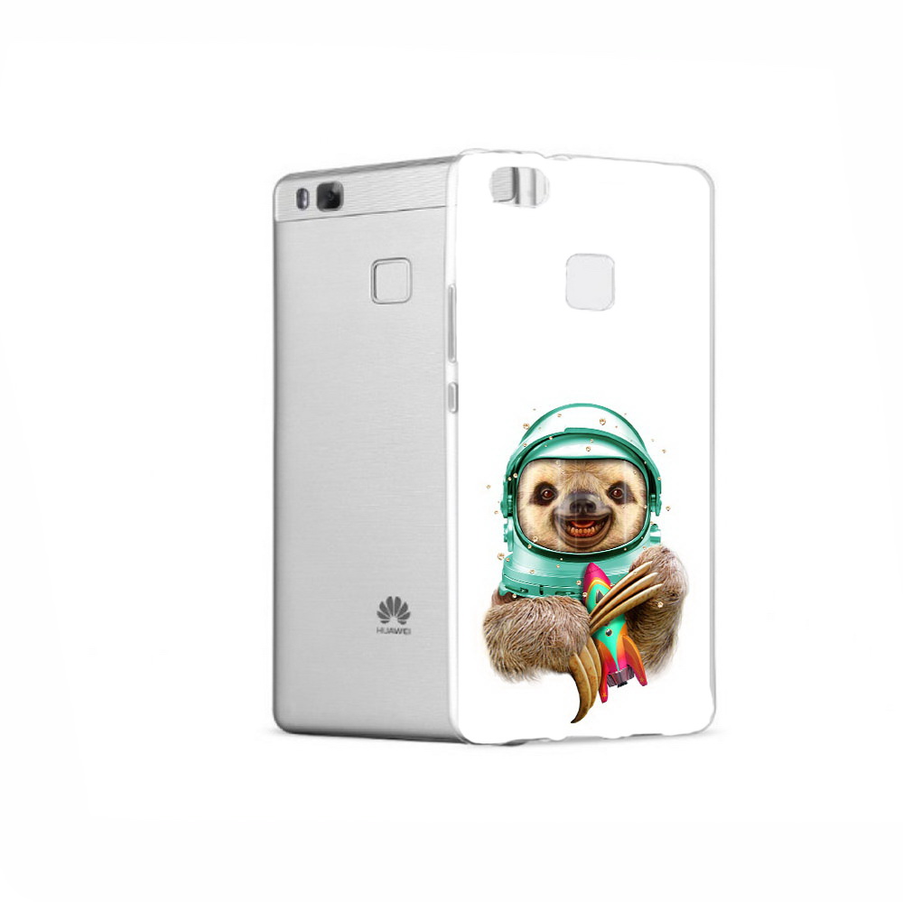 

Чехол MyPads Tocco для Huawei P9 Ленивец астронавт, Прозрачный, Tocco