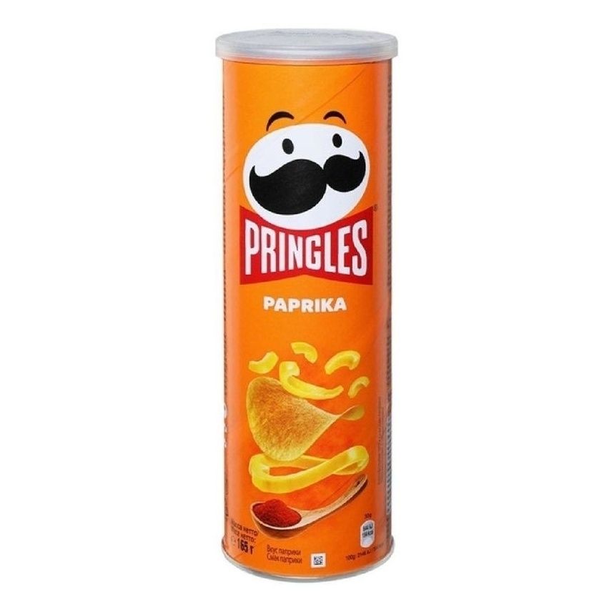 Чипсы картофельные Pringles со вкусом паприки 165 г