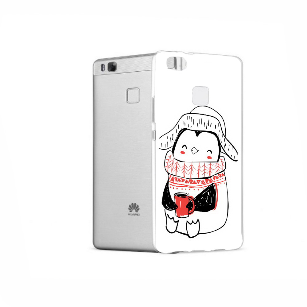 

Чехол MyPads Tocco для Huawei P9 Милый пингвин, Прозрачный, Tocco