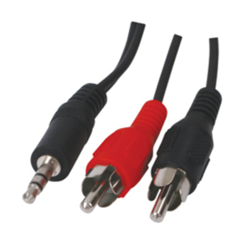 

Разветвитель InLine 2 x RCA(m) - Jack(m) 3.5 мм TRS, 5 м, 5706470019133