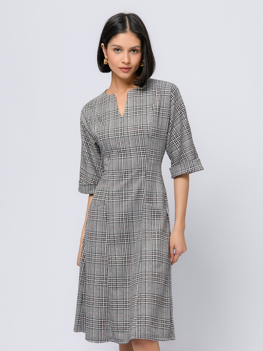 

Платье женское 1001dress 0103071PG серое 56 RU, Серый, 0103071PG