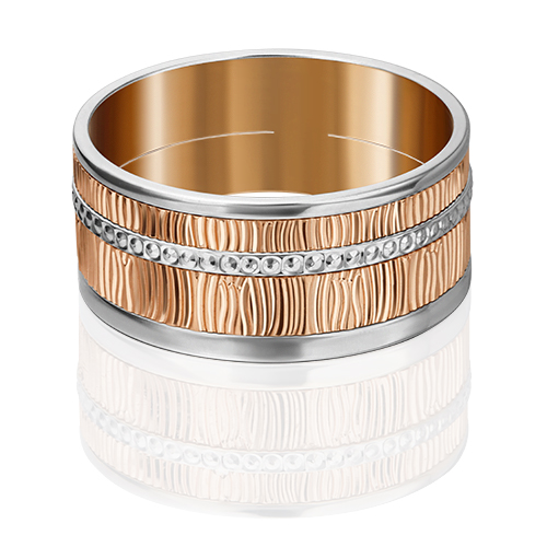 

Кольцо из золота р. 17,5 PLATINA jewelry 01-4818-00-000-1111-54, 01-4818-00-000-1111-54