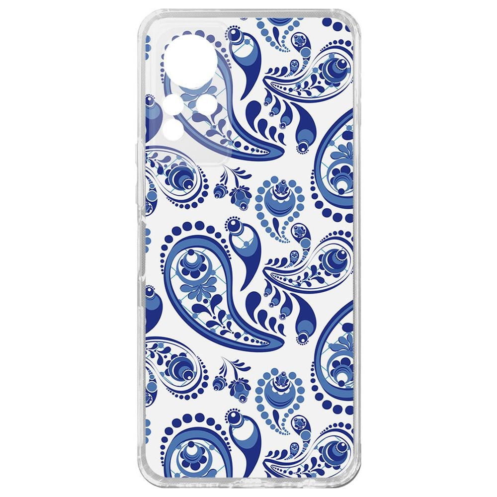 

Чехол-накладка Krutoff Clear Case Гжель для Infinix Note 11